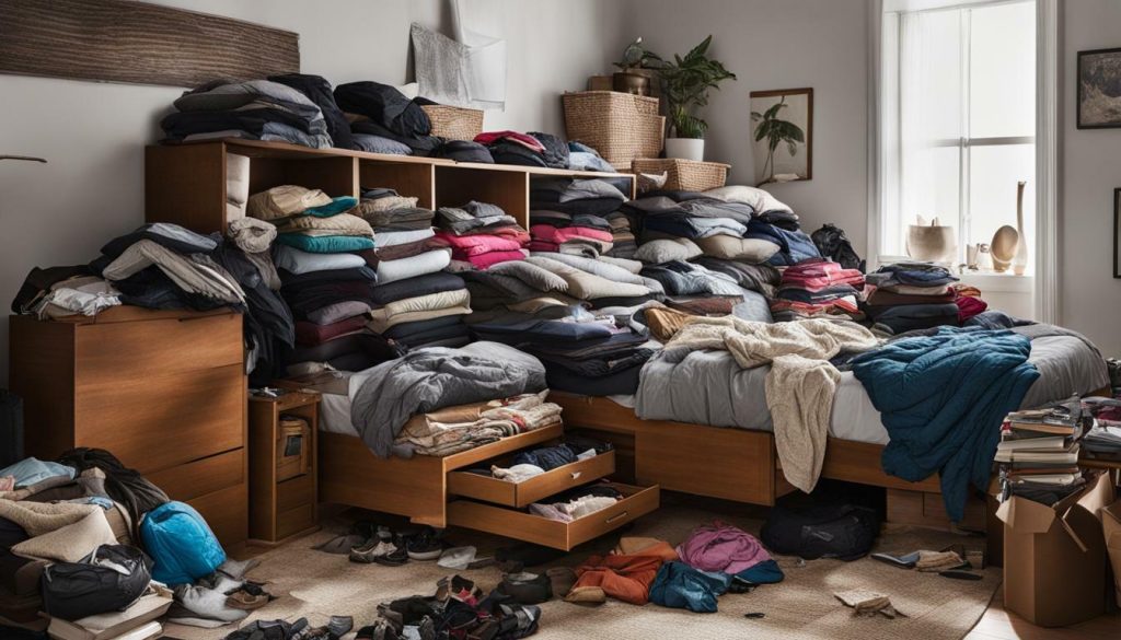 storage bed frame cons