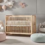 Crib memory foam mattress