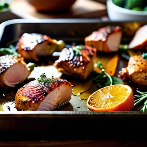 Chicken and vegetables, The Sheet Pan Savior.