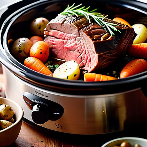 Sunday Roast Without the Stress slow cooker.