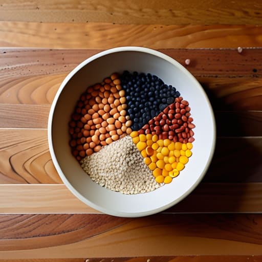 The Kitchen Pantry Masterpiece using dried pasta.