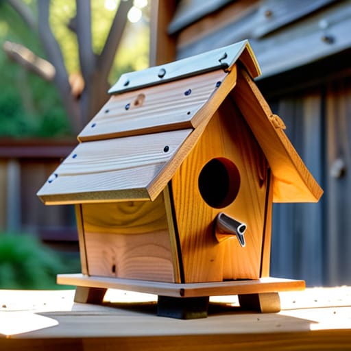 Finishing the job: building a functional birdhouse.