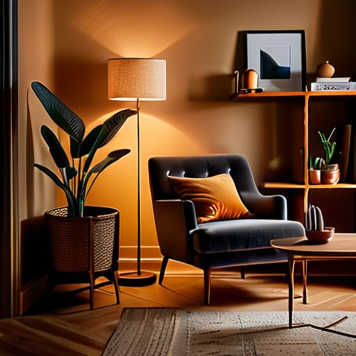 Layered apartment lighting; Lighting is Everything.