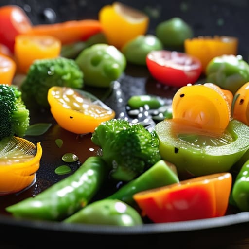 Quickly cooking The 15-Minute Stir Fry.