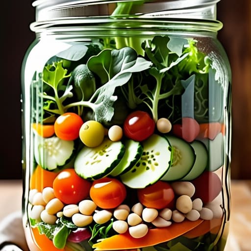 Mason Jar Salads That Don't Get Soggy