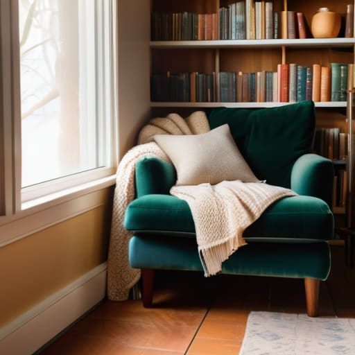 Cozy reading nook ideas for small spaces.