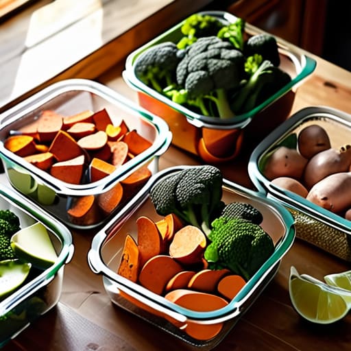 Healthy meal prep ideas for the week.