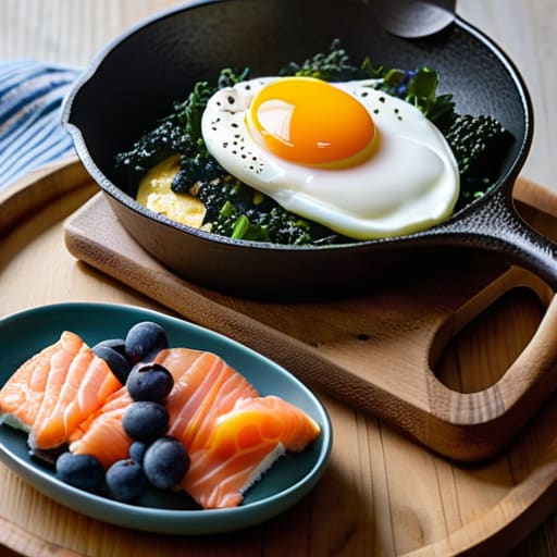 High protein breakfast ideas for satiety.