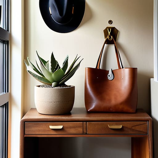 Home entry organization for a functional entryway.