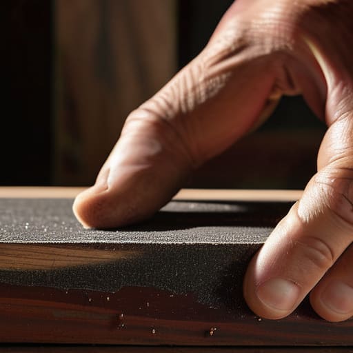 Guide on how to fix scratched wood.