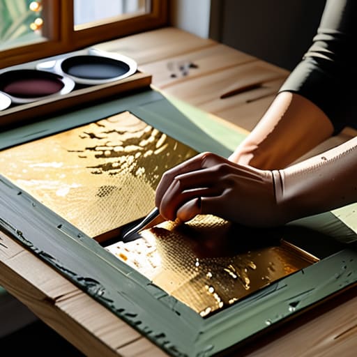 DIY tutorial on how to make wall art.