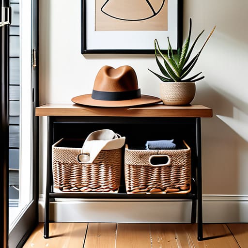 How to organize your entryway effectively.