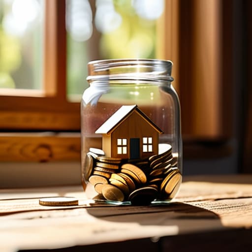 Strategies on how to save for a house.