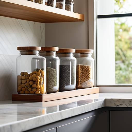 Clever kitchen organization ideas for countertops.