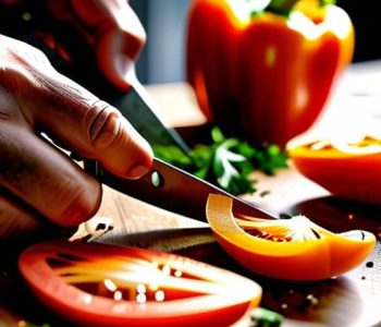 How to prep vegetables safely and fast.