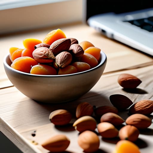 The Nut and Fruit Combo snack.