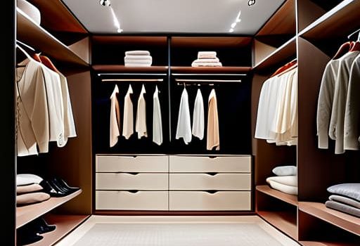 Tips on how to organize a closet.